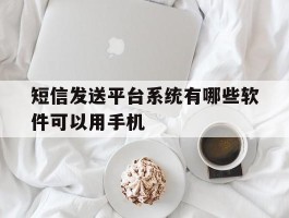 短信发送平台系统有哪些软件可以用手机
