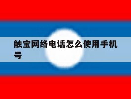 触宝网络电话怎么使用手机号