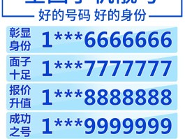 关于电信手机号网上选号靓号怎么选的啊多少钱一张的信息
